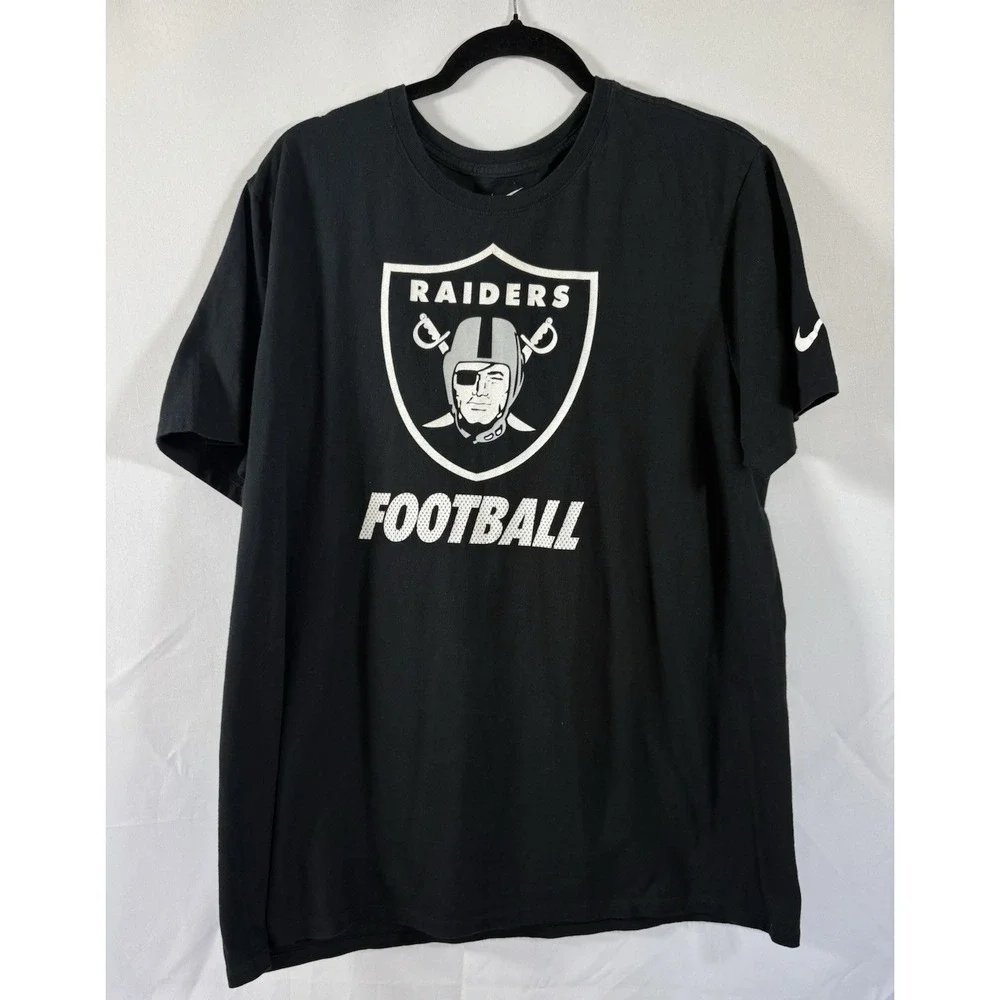 Nike t-shirt size xl las vegas raiders pullover short sleeves